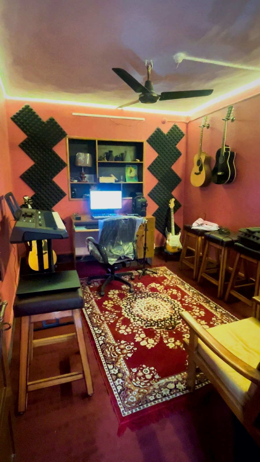 Music studio at The Music Room